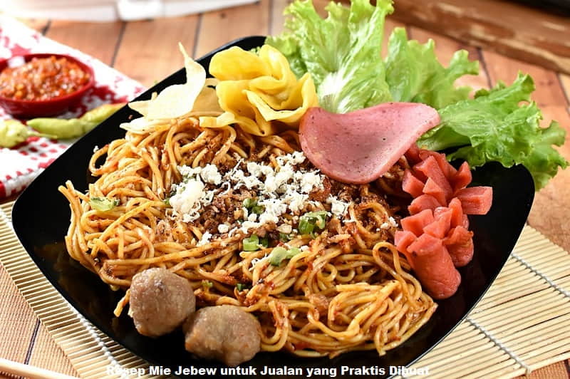 Resep Mie Jebew untuk Jualan yang Praktis Dibuat